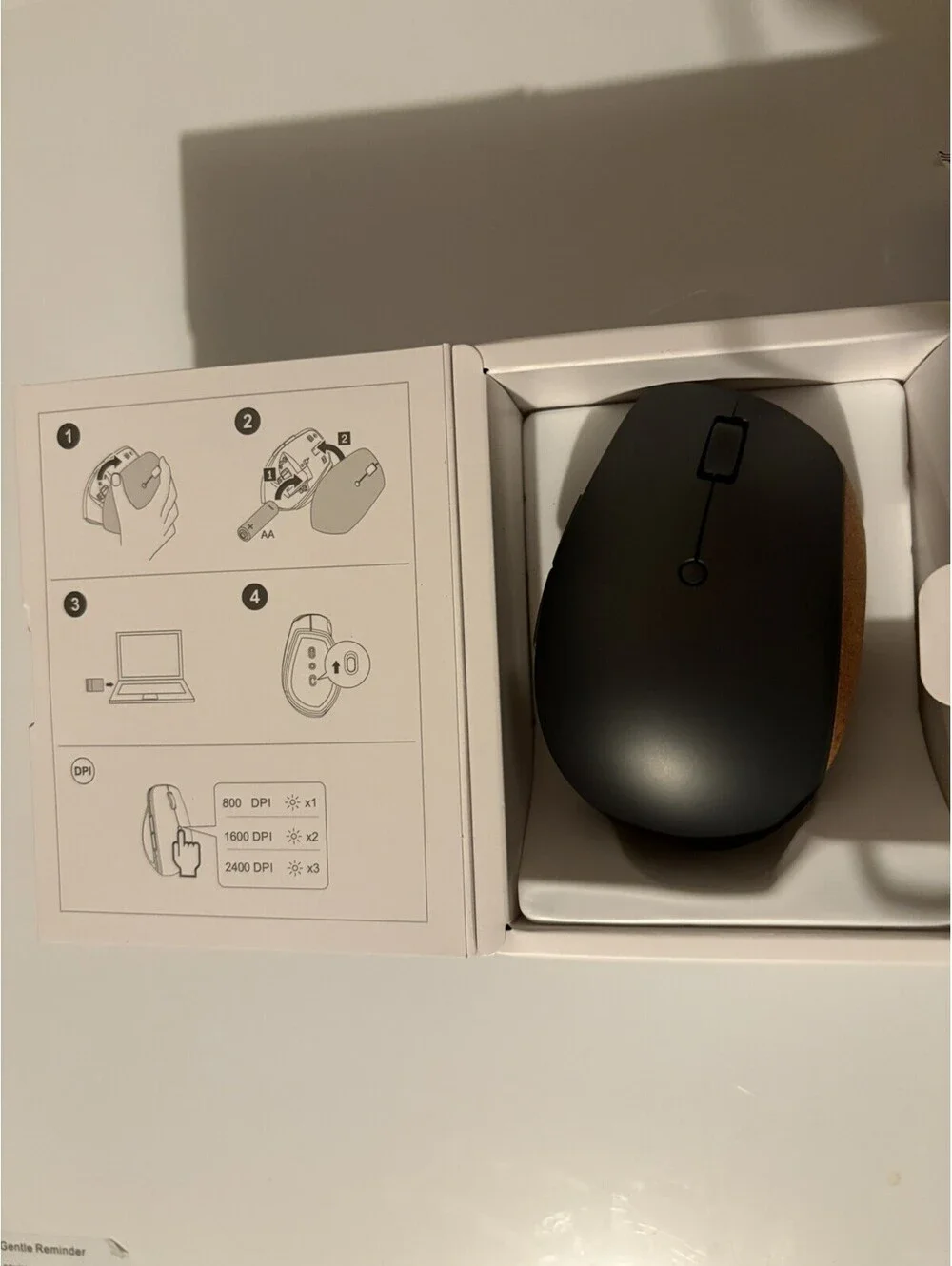 Lenovo Go Wireless Vertical Mouse Open Box